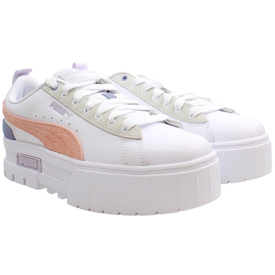 Puma Mayze Mix Womens White Trainers - Image 3