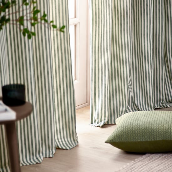 Cortinas de Algodón con Ojetes a Rayas Hebden de Yard - Image 3
