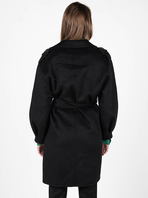 Silvian Heach Coat Woman's Black