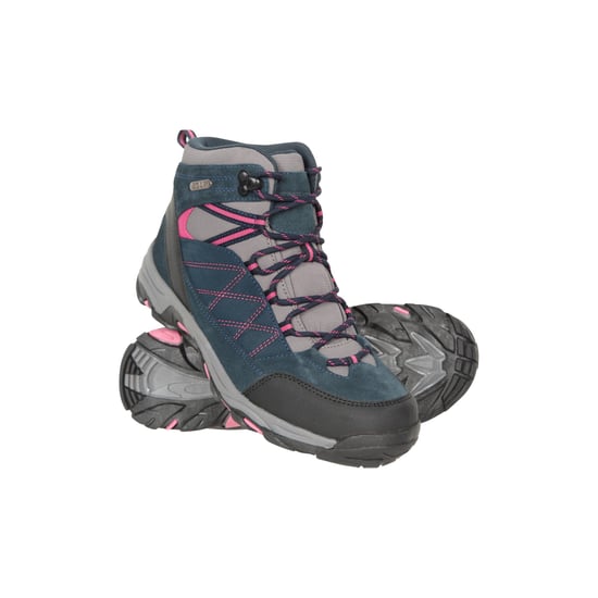 Mountain Warehouse Womens/Ladies Rapid Suede Waterproof Walking Boots (Navy) - Image 6