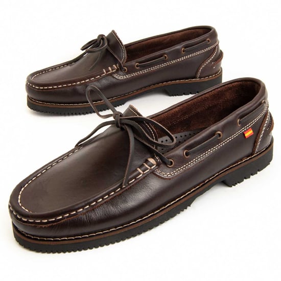 Purapiel Boat Shoes Puranautic2 In Brown