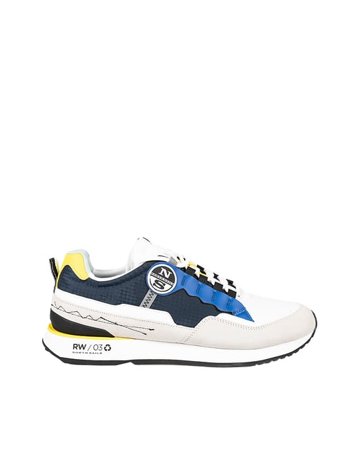 North Sails Zapatillas Winch del hombre amarillo, azul, azul oscuro - Image 1
