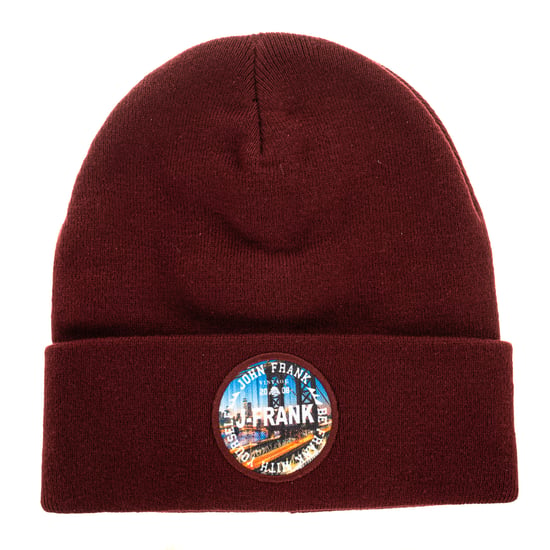 Hat with label sewn on the front JFBN18W01 man
