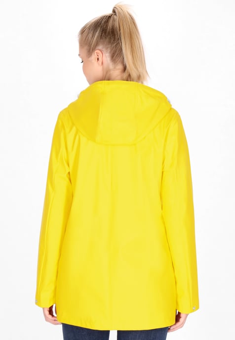 Schmuddelwedda rain jacket women yellow - Image 4