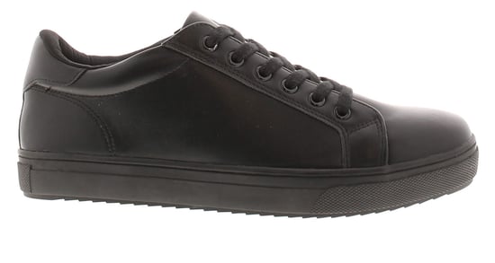 Platino Womens School Shoes Trainers Pumps Drawn Lace Up black
