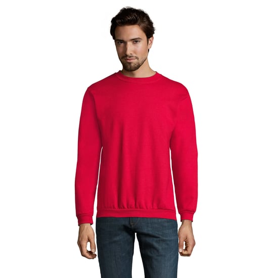 SOLS Mens Spider Round Neck Sweatshirt (Red) - Image 1