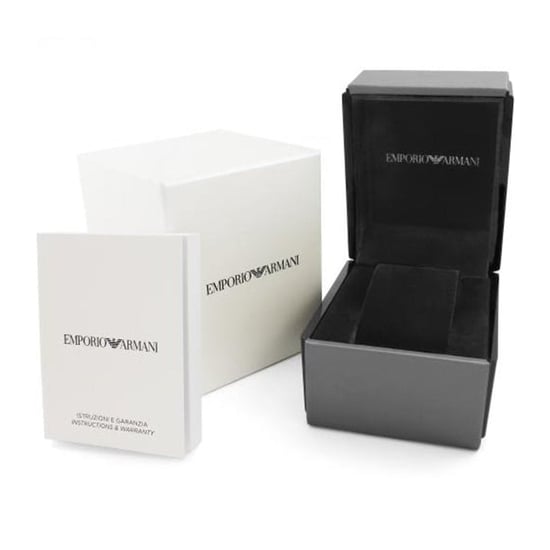 Emporio Armani AR1452 Men's Chronograph Watch Ceramica Black - Image 3