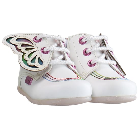 Pateadores hola fadas botas blancas para niños - Image 2