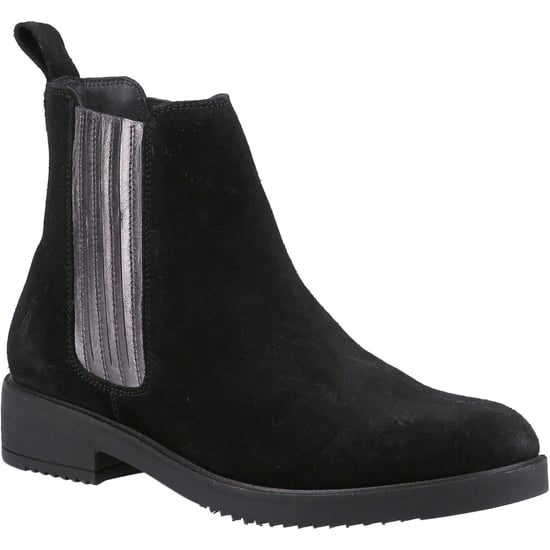 Hush Puppies Womens/Ladies Stella Leather Ankle Boots (Black) - Image 1