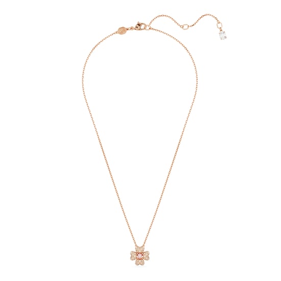Swarovski 'Idyllia' Women's Gold Plated Metal Necklace - Rose 5674211 - Image 2