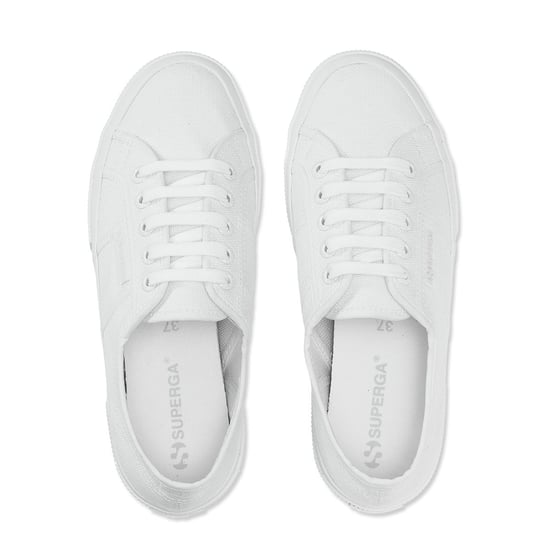 Superga Unisex Adult 2750 Cotu Classic Vegan Trainers (Total White) - Image 4