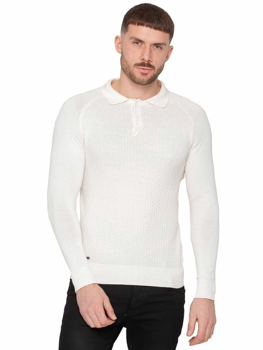 Enzo Milano | Jersey de punto gofre para hombre - Image 1