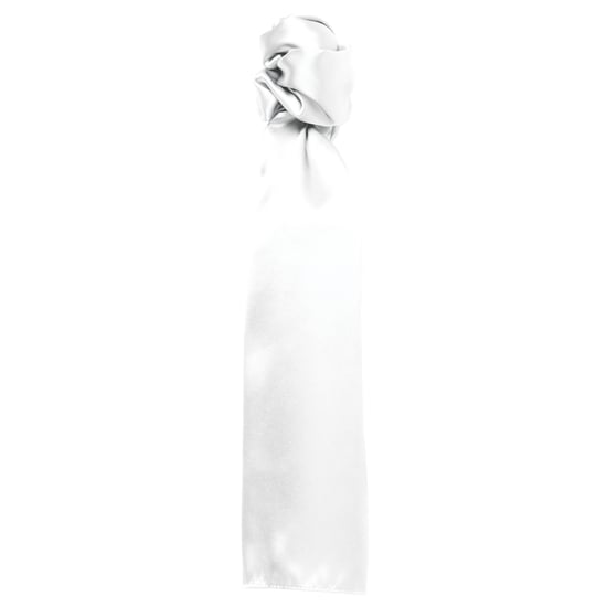 Premier Scarf - Ladies/Womens Plain Business Scarf (White) - Image 1