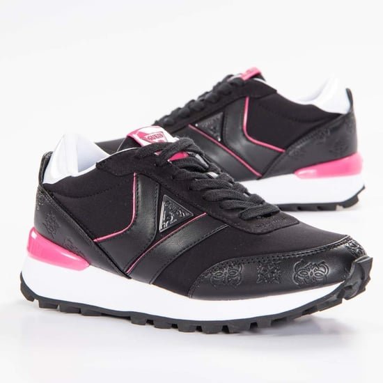 Guess Zapatilla Mujer Samsin Logo Waffelmuster - Image 2