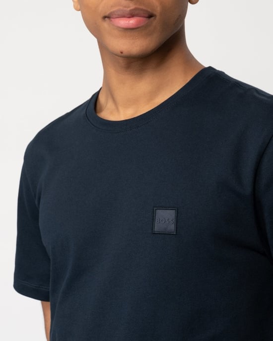 BOSS Orange Tales Camiseta de algodón con logo para hombre NOS - Image 2