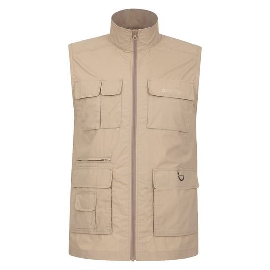 Mountain Warehouse Mens Trek II Gilet (Beige) - Image 1
