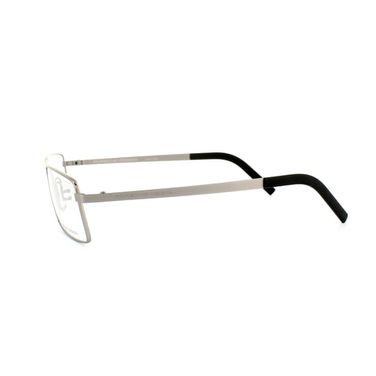 Porsche Design Rectangular Light Gun Mens Glasses Frames