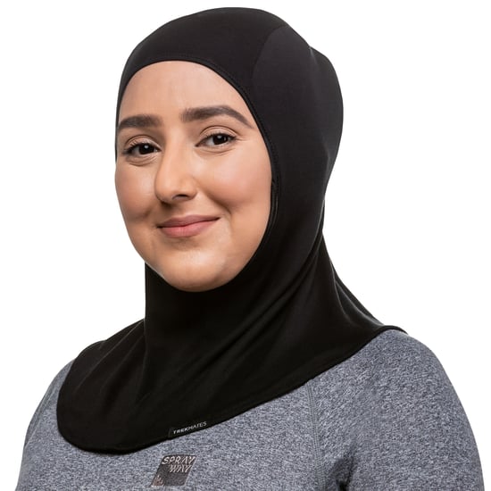Forros de seda para hijab Trekmates para mujer, negro - Image 4