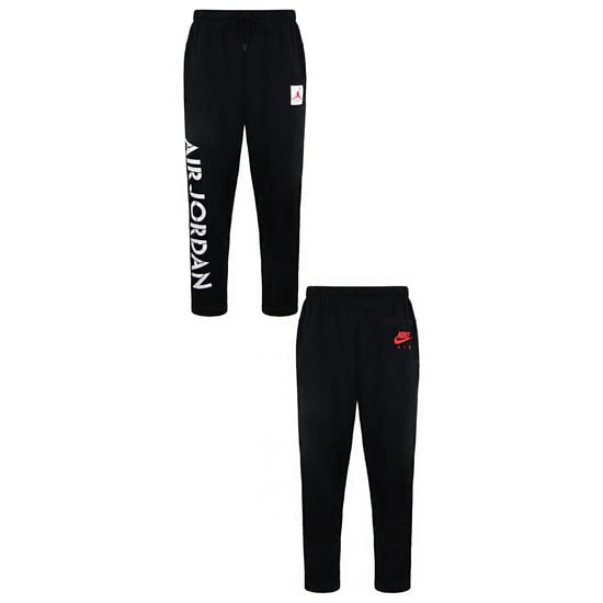 Nike Air Jordan Standard Fit Stretch Waist Black Mens Track Pants DD0396 010