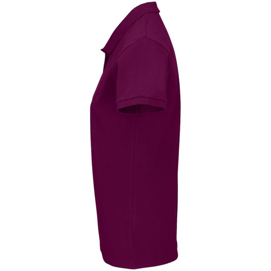 SOLS Womens/Ladies Planet Piqué Organic Polo Shirt (Astral Purple) - Image 3