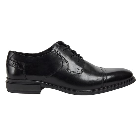 Pod Savage Leather/Textile Men's Black Lace-Up Shoes - Image 4