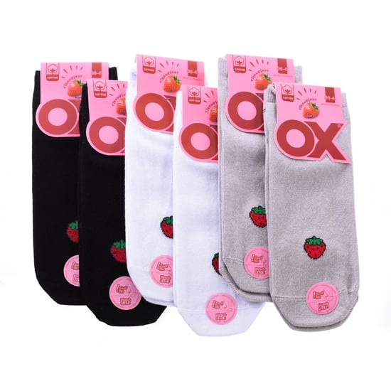 Pack de 6 calcetines bajos OX con aromas frescos talla única 36-41 - Image 4