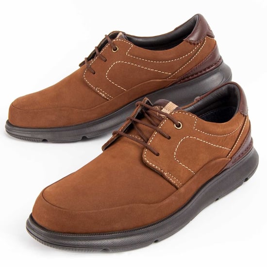 Purapiel Zapato Oxford Confore10 Marron - Image 6