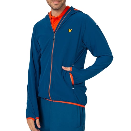 Chaqueta de peso pluma azul de Lyle & Scott - Image 1