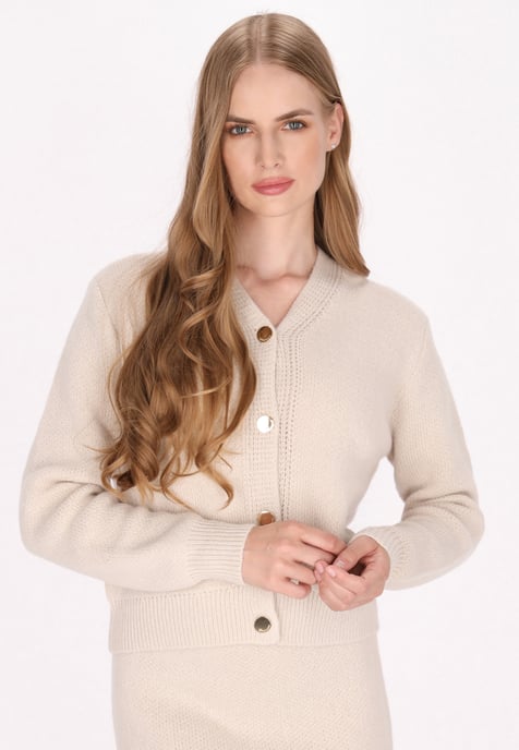 Dreimaster Cardigan women off-white - Image 3