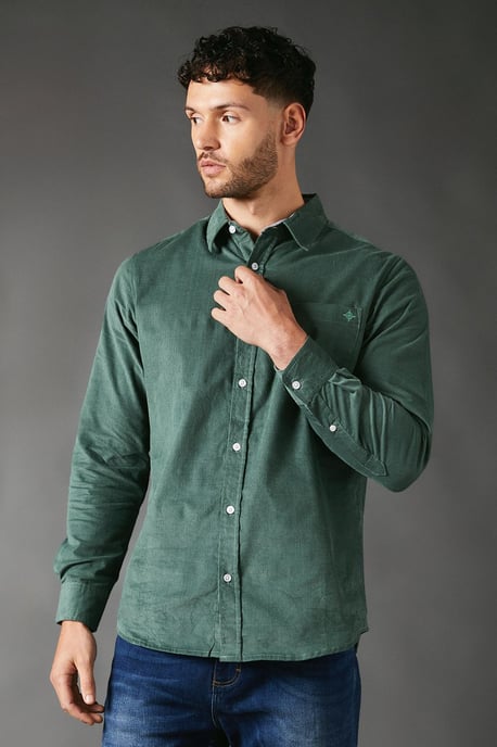 Corduroy Long Sleeve Shirt