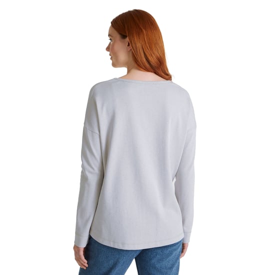 Craghoppers Womens/Ladies Forres Long-Sleeved T-Shirt (Lunar Grey Marl)