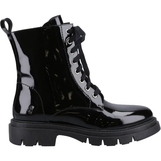 Hush Puppies Rhea Leather Women's Black Boots - Image 5