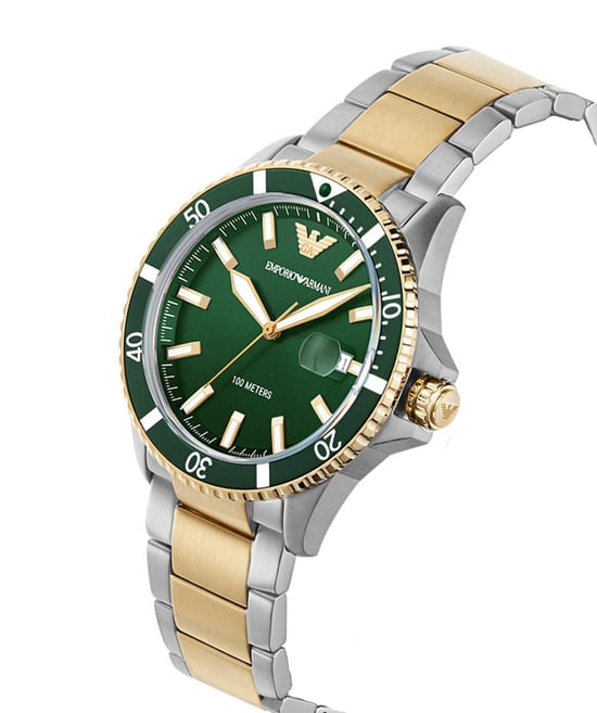 Emporio Armani Diver Men's Multicolour Watch AR80063SET - Image 3