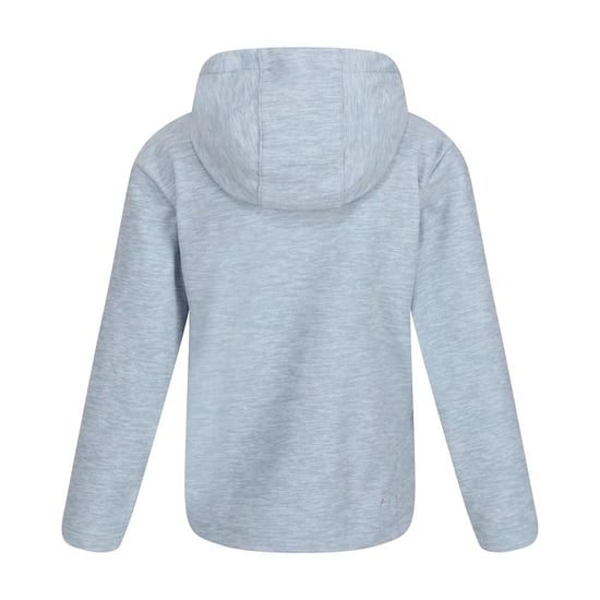 Regatta Childrens/Kids Kacie Hooded Fleece (Ice Blue Marl) - Image 2
