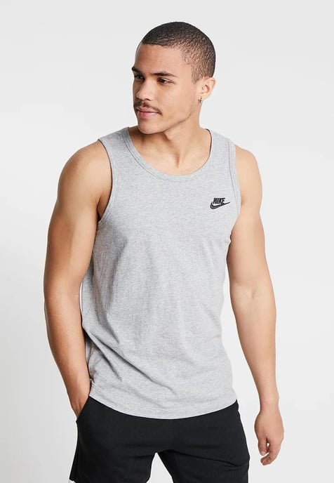 Camiseta sin mangas tipo chaleco informal Athletic Gym de Nike en gris para hombre - Image 1