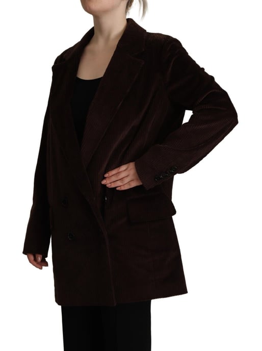 Abrigo trench largo de doble botonadura con solapa de muesca de Dolce & Gabbana - Image 2