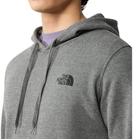 The North Face Mens Simple Dome Hoodie Grey