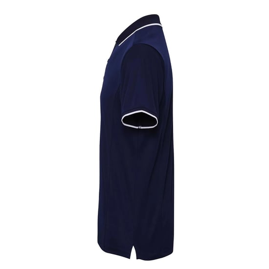 Premier Mens Coolchecker Contrast Pique Polo Shirt (Navy/White) - Image 3
