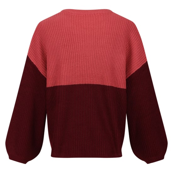 Regatta Womens/Ladies Kamaria Knitted Jumper (Mineral Red/Cabernet)