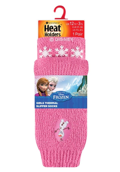 Calentadores - Calcetines térmicos de invierno antideslizantes 2.3 TOG para niños - Frozen Olaf - Image 2