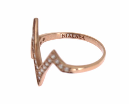 Anillo Claro de Plata 925 Rosa Nialaya para Mujeres - Image 5