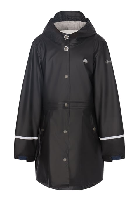 Schmuddelwedda raincoat Girls black - Image 1