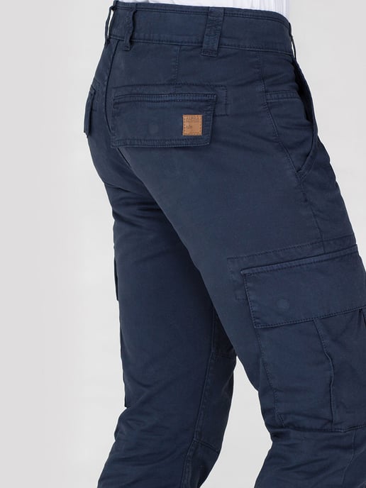 Pantalón Cargo Slim para Hombre Agent de Alpha Industries en Azul Oscuro - Image 2