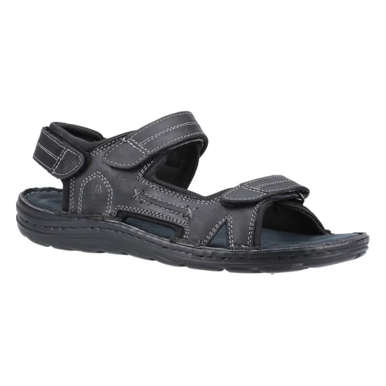 Hush Puppies Mens Alistair Leather Sandals (Black) - Image 4