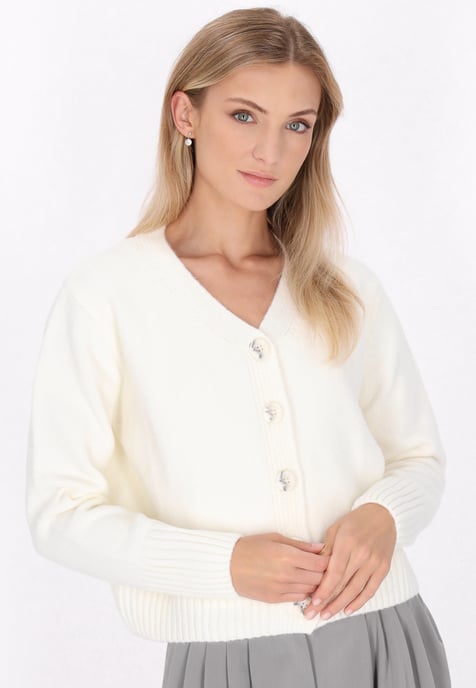 Dreimaster Cardigan women off-white - Image 3