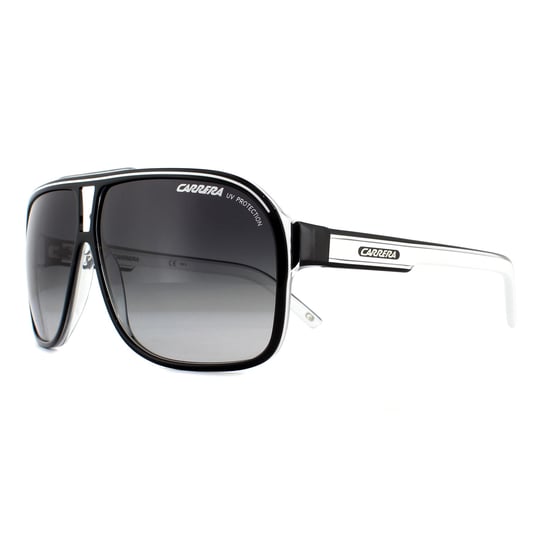 Carrera Aviator Mens Black Dark Grey Gradient Sunglasses - Image 2