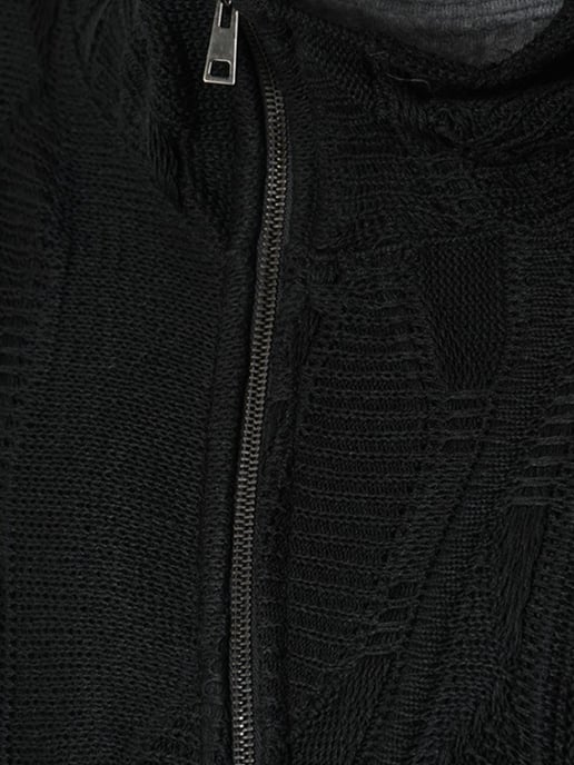 La Haine Inside Us Suéter Full Zip del hombre negro - Image 5