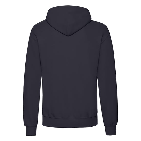 Fruit of the Loom Mens Cotton Hoodie (Deep Navy) - Image 2