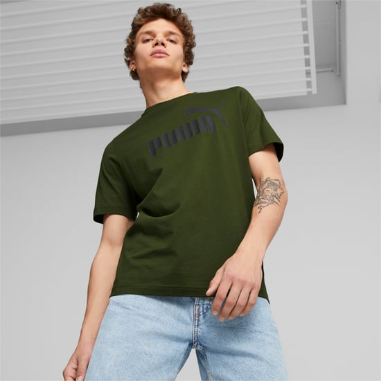 PUMA Mens Essentials Logo T-shirt - Image 1