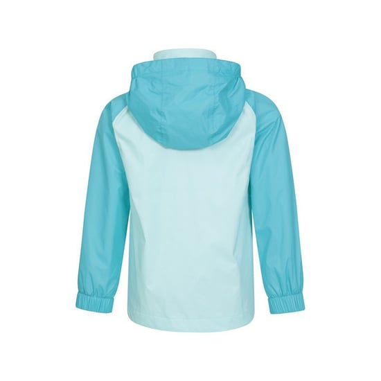 Mountain Warehouse Childrens/Kids Torrent II Waterproof Jacket (Pale Blue) - Image 2